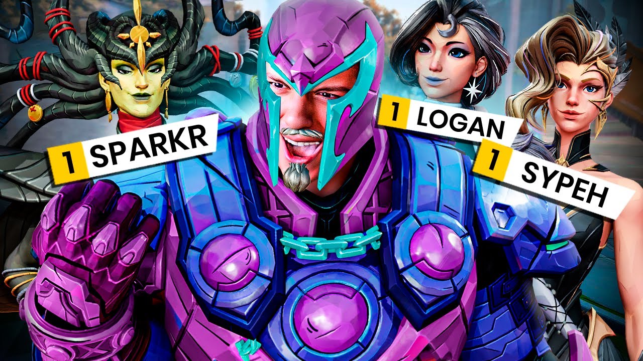 JOGUEI COM OS MELHORES DO MUNDO NO MEU TIME | Marvel Rivals