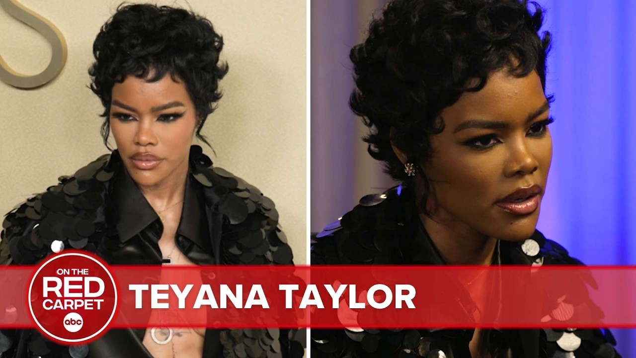 Teyana Taylor reacts to her 'Best Supporting Actress' Oscar nomination