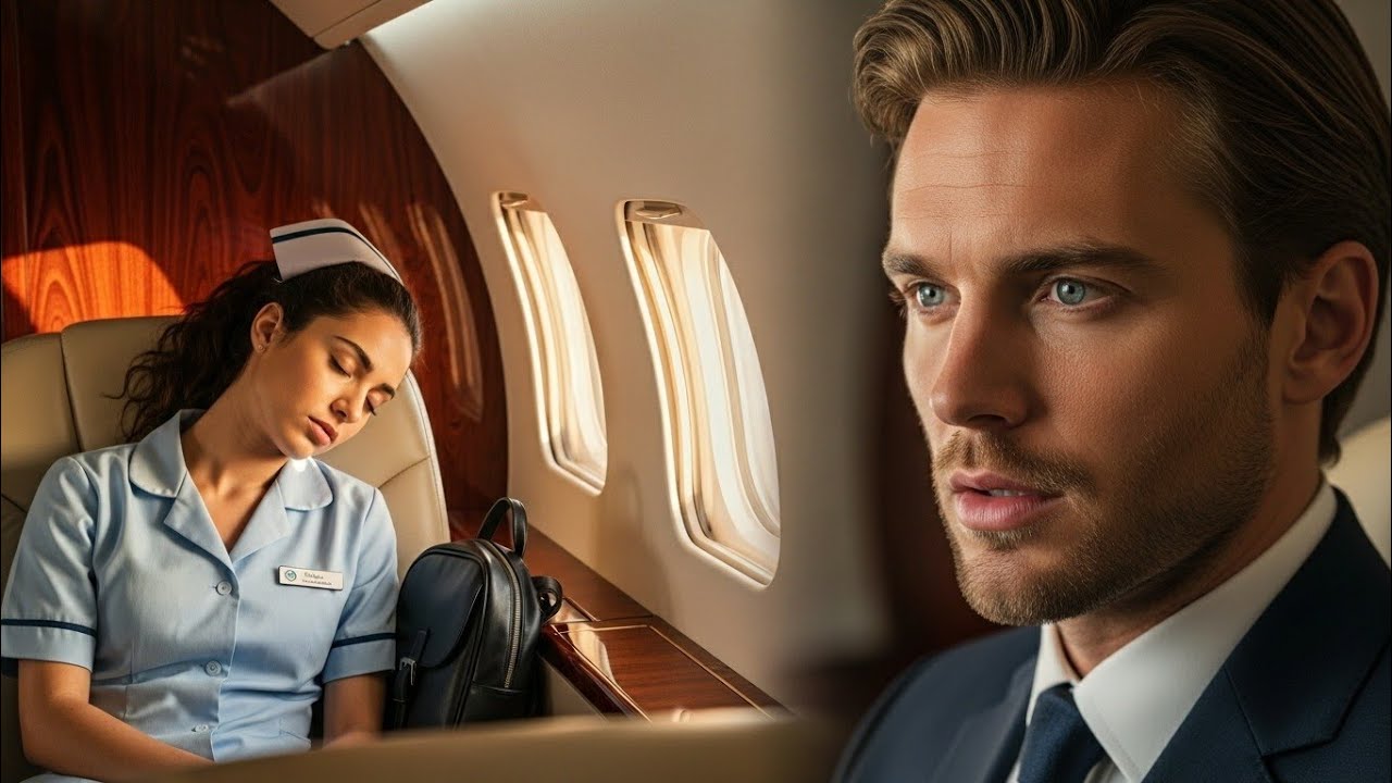 Una simple enfermera aborda el jet de un multimillonario por error—ahora está en un viaje romántico 