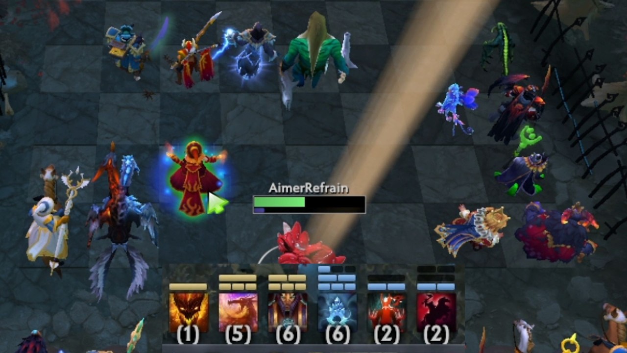5dragon 6human - Dota Auto Chess DAC