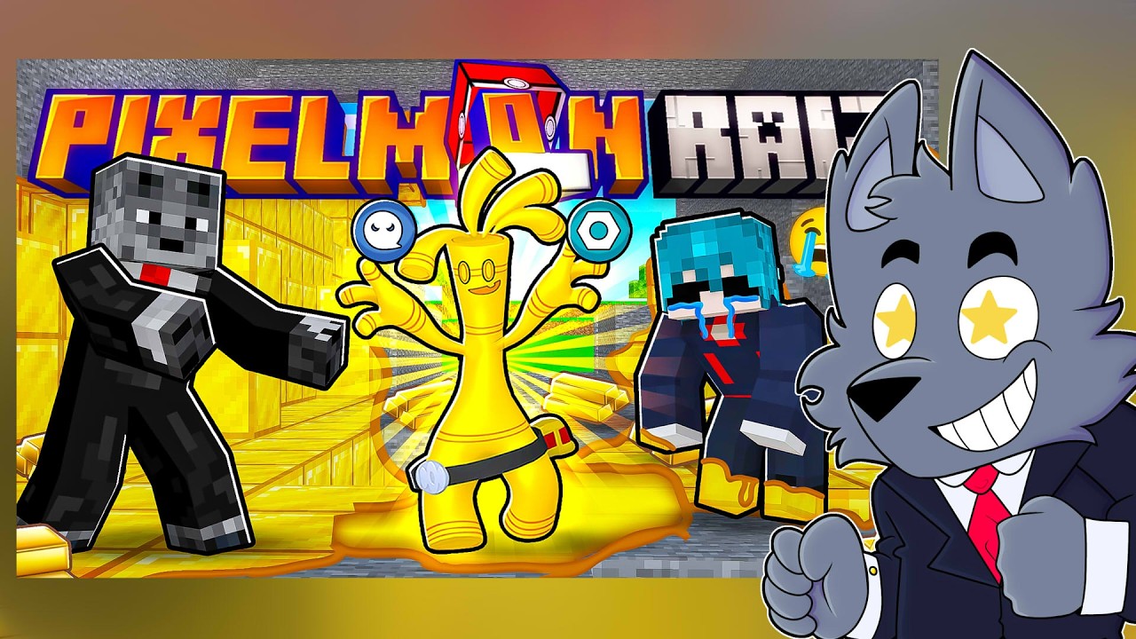 QUAL YOUTUBER VAI GANHAR O PIXELMON RAIZ NO MINECRAFT?