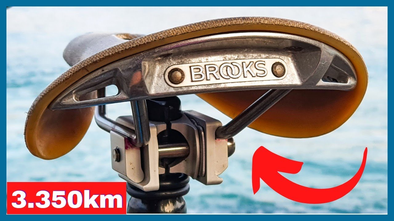 BROOKS ENGLAND C17 CARVE Cambium Saddle Longterm Review - Is it comfortable for BIKE TOURING?