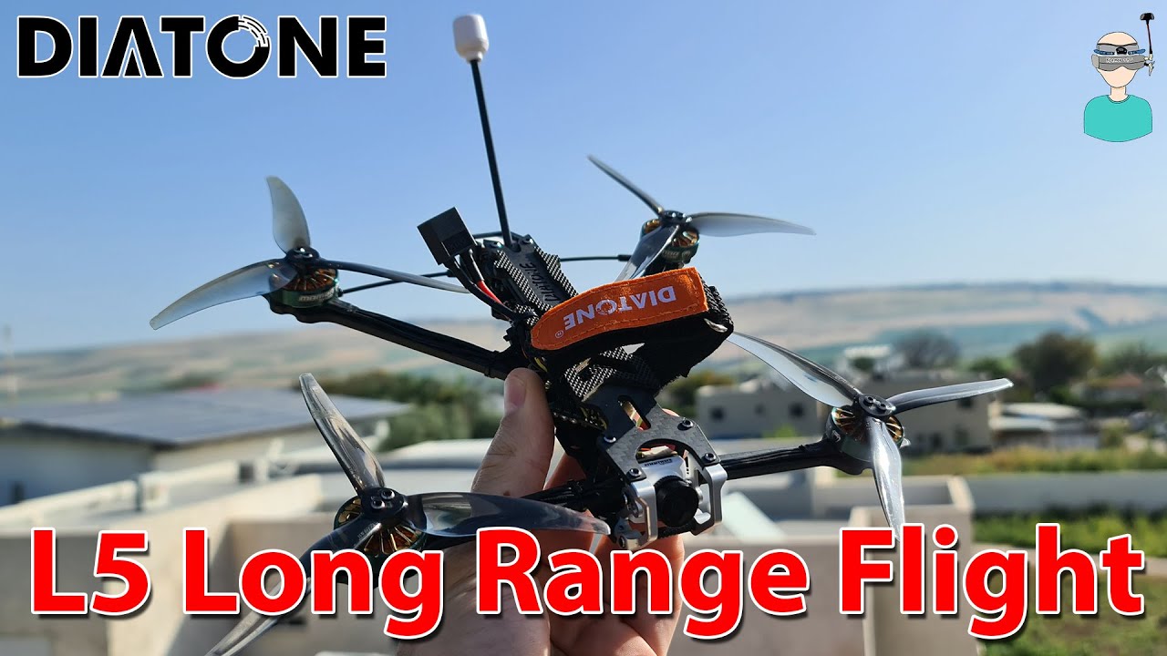 Diatone Roma L5 VTX Unlock // Long Range Flight // Ultra Tiny VTX