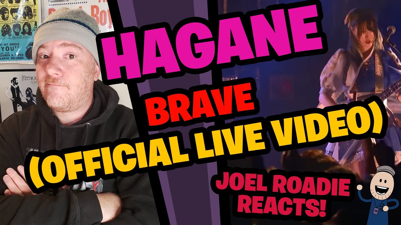 HAGANE - BRAVE (LIVE Music Video) - Реакция Roadie