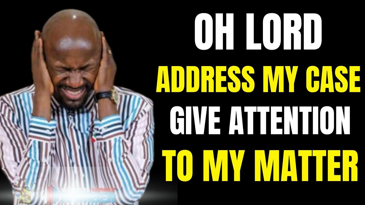 Apostle Johnson Suleman: O LORD, Address My Case, Give Attention to My Matter