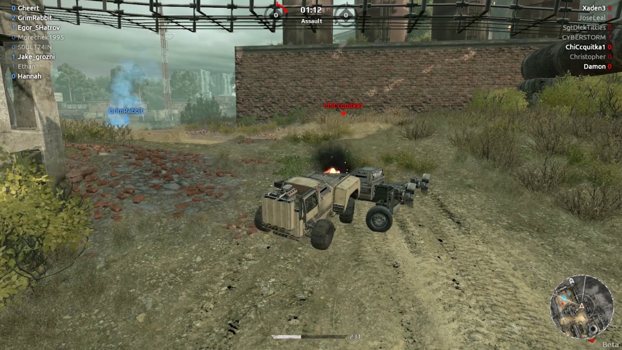 Crossout - Chain Wheel Push