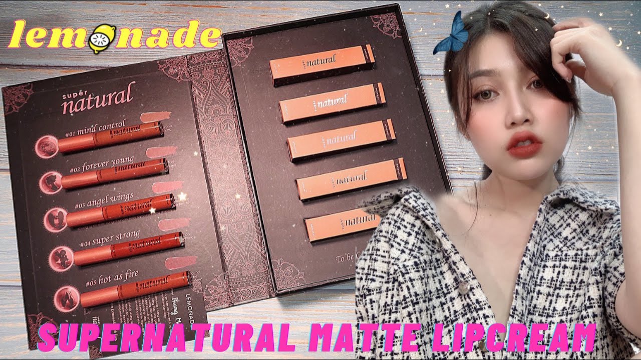 [GiveAWay] C&oacute; N&ecirc;n Mua Son Nội Địa Việt Nam ? Lemonade Supernatural c&oacute; thật sự hot như lời đồn ?