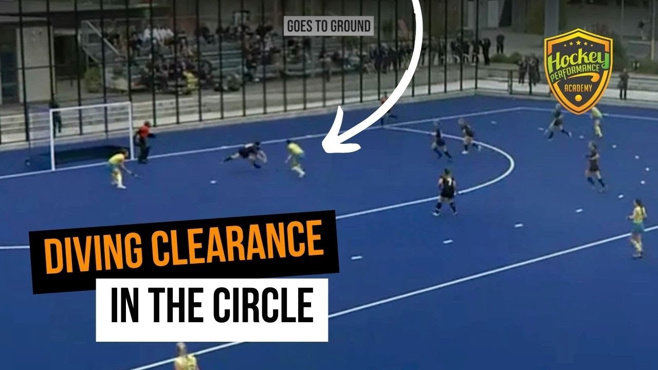 Diving Clearance in the Circle in Field Hockey | Hockey Performance Academy