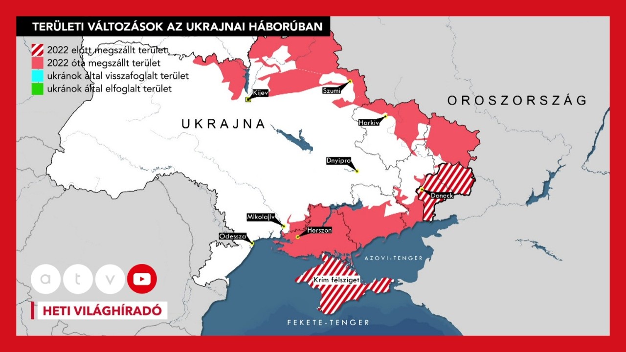 Négy éve tart Putyin Ukrajna elleni háborúja: sok áldozat, kevés eredmény