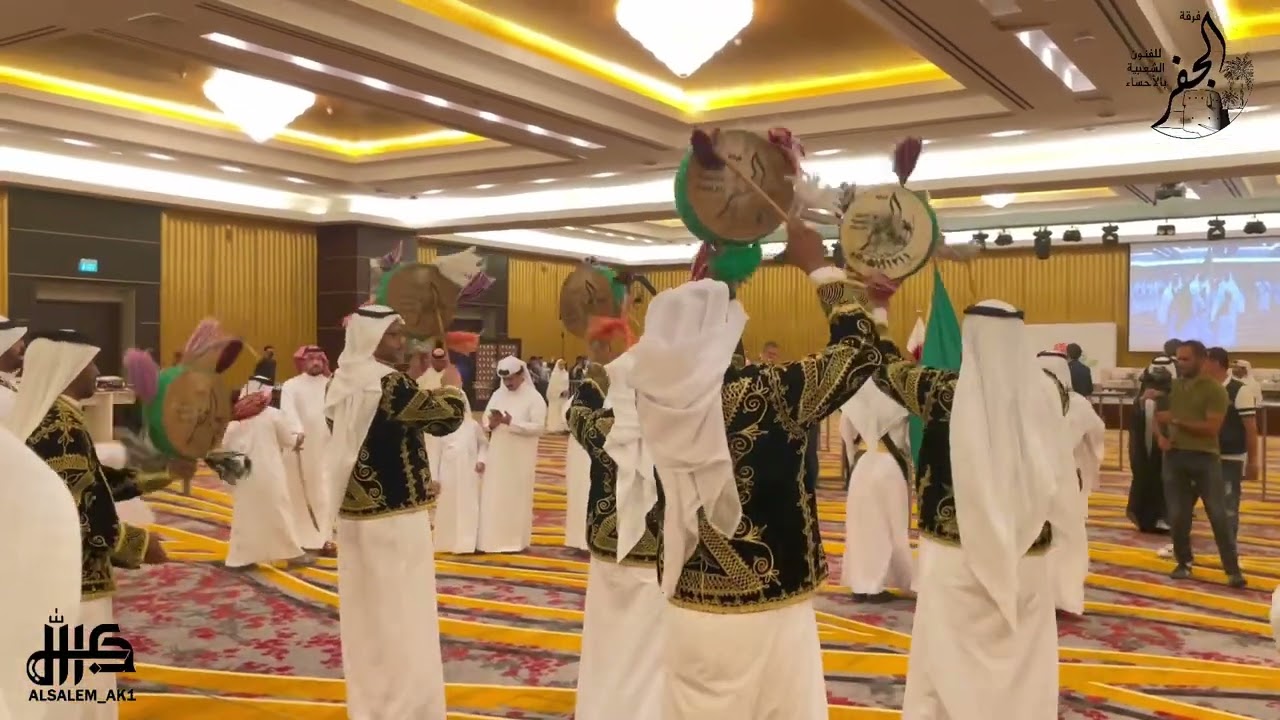 فرقة الجفر بالسفارة السعودية بقطر - مرحوم ياشيخٍ بناء للمجد دولة ودين - تصوير: عبدالله السالم