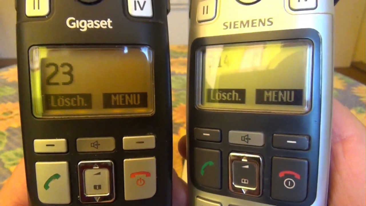Functional testing  Cordless Telephone  Siemens Gigaset E365 + Gigaset E300