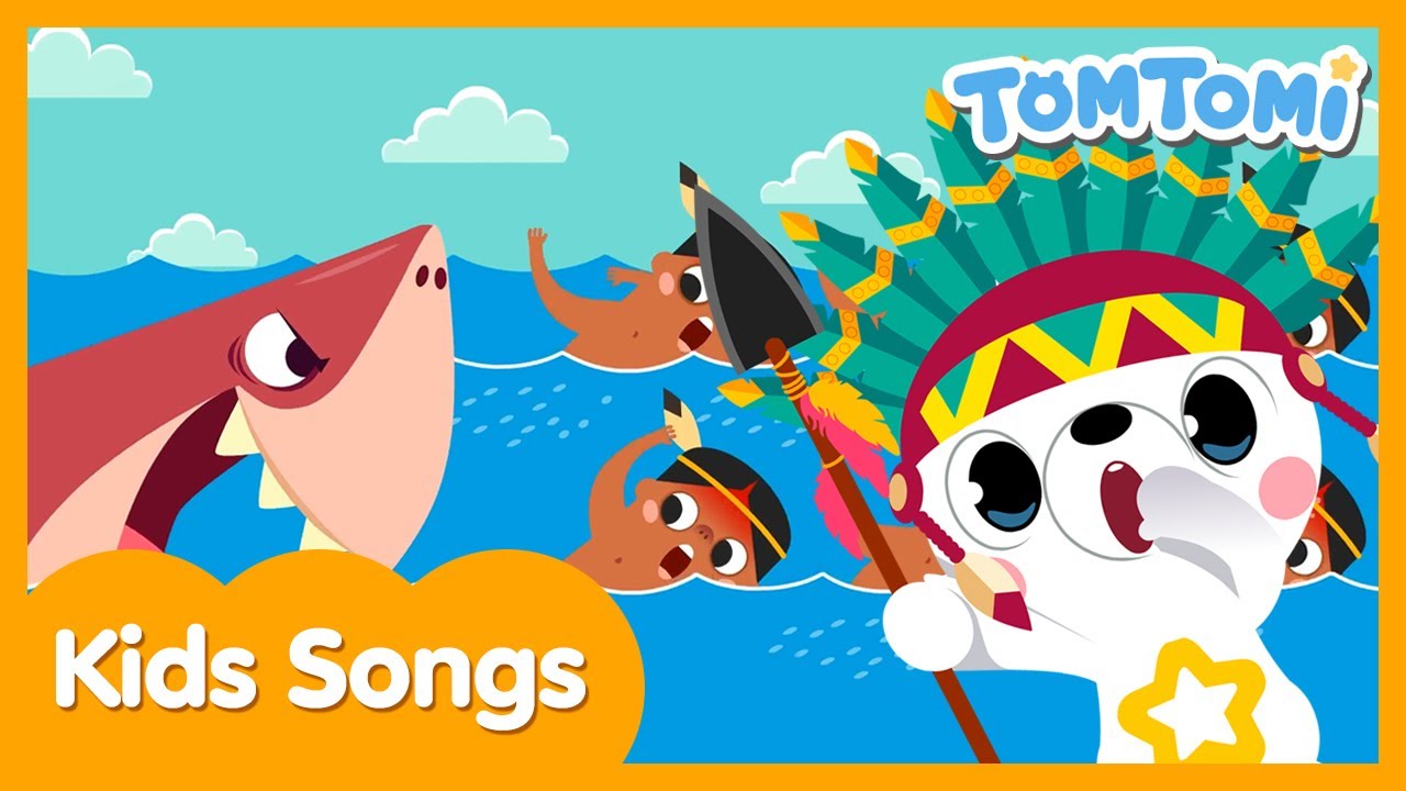 Ten Little Indian Boys | Childrens Song | Child Song | Nursery Rhymes | TOMTOMI Songs for Kids
