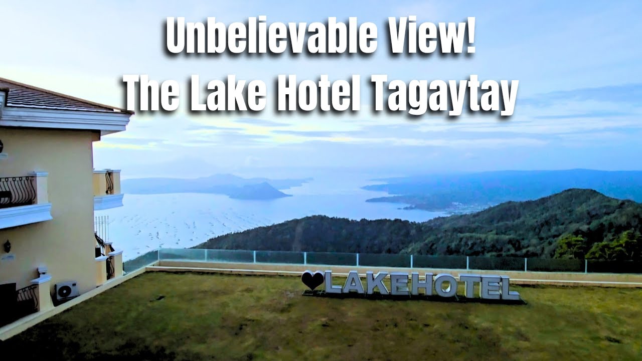 🌄 Unbelievable View! The Lake Hotel Tagaytay + Breakfast Buffet 🍽️ Best Stay w/ Taal Volcano View ⛰️