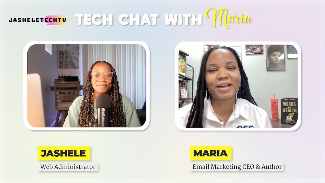Tech Chat with Maria - Email Marketing CEO & Author