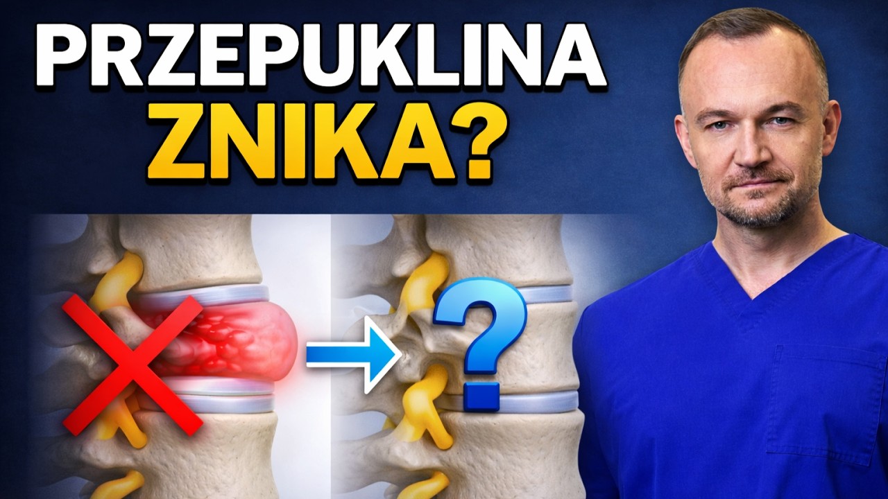 Czy przepuklina kręgosłupa może się wchłonąć? LIVE Andrzej Kroszczyński