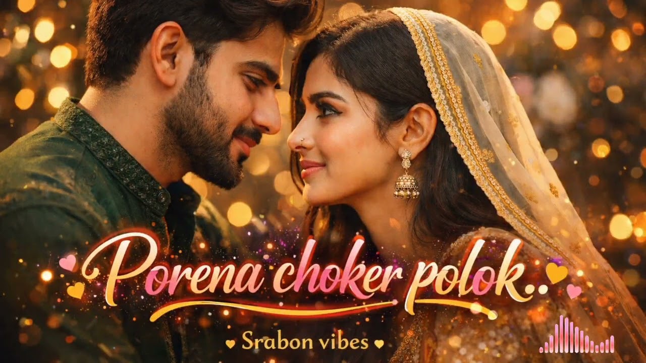 পড়েনা চোখের পলক | Romantic Acoustic Guitar Song 2026 | Srabon Vibes