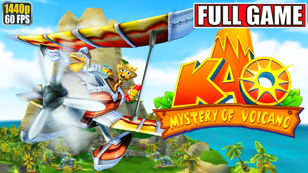 Kao the Kangaroo Mystery of the Volcano Gameplay Walkthrough [Full Game PC - All Cutscenes Longplay]