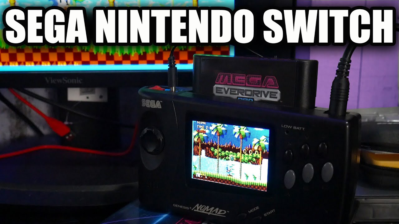 SEGA Made The Nintendo Switch In 1995: Pimped Out SEGA Nomad!
