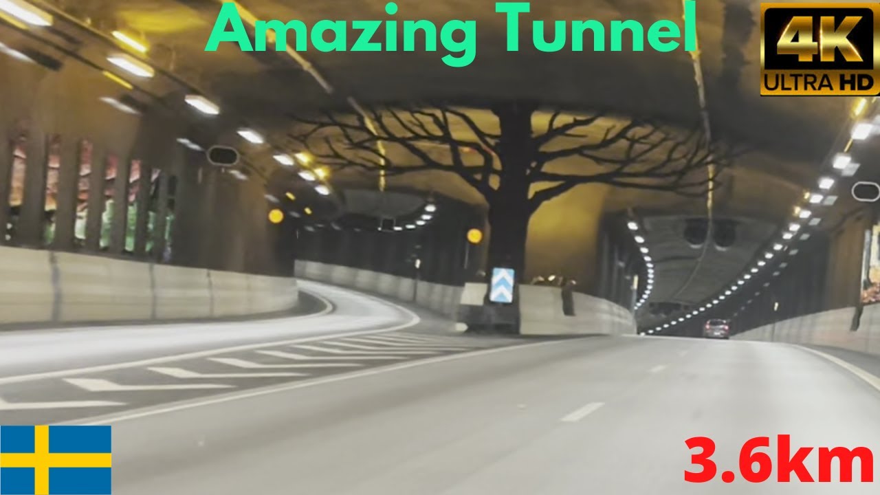 Amazing Tunnel| Sweden Stockholm|4k