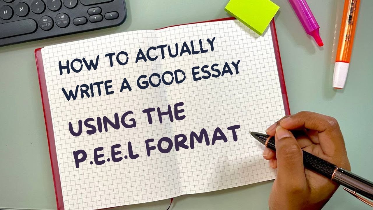 How to actually write General Paper essays using P.E.E.L format (how to write the best A+ essays)