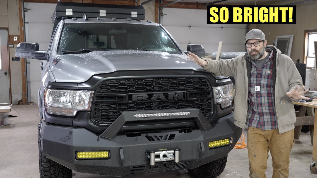 Budget Light Bars! - 4WDKing Review - Cheap Affordable Bright! - Overland Offroad Hella Piaa