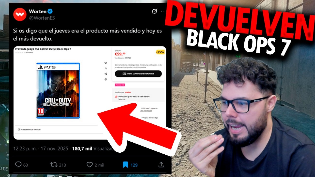 NO QUIEREN VENDER BLACK OPS 7 