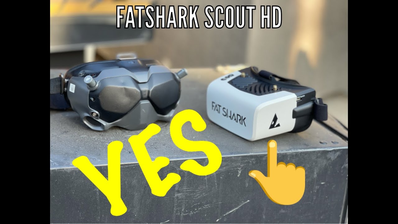 Fatshark Scout HD FPV Digital Goggle Review😱-DVR Recorded Flight By A Fatshark Hater