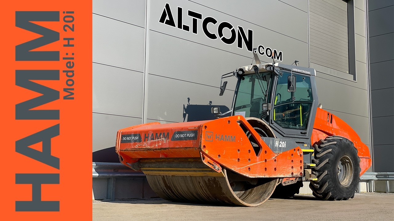 Used HAMM H 20I SOIL COMPACTOR for Sale | 2022 | Worldwide shipping