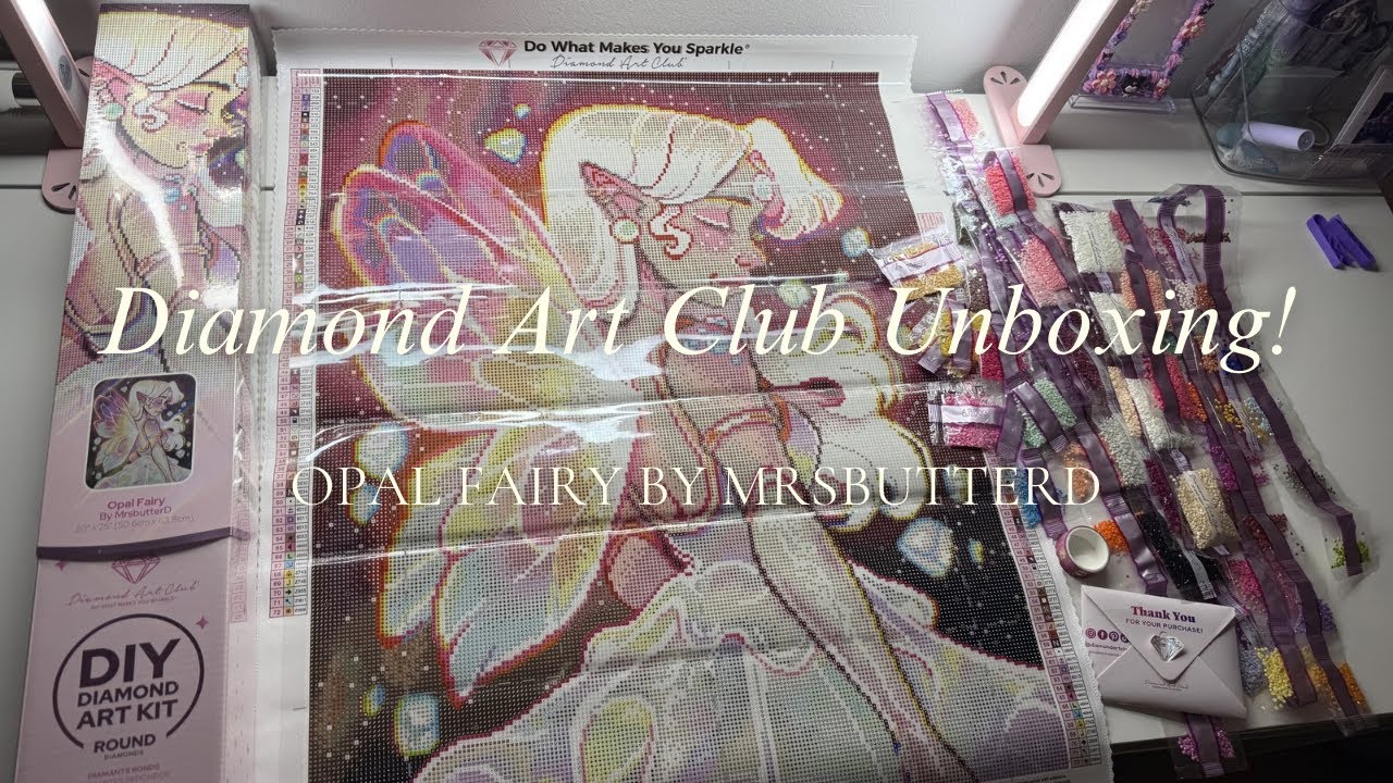 Unboxing my next WIP! The beautiful Opal Fairy by MrsButterD! I’m in love! 