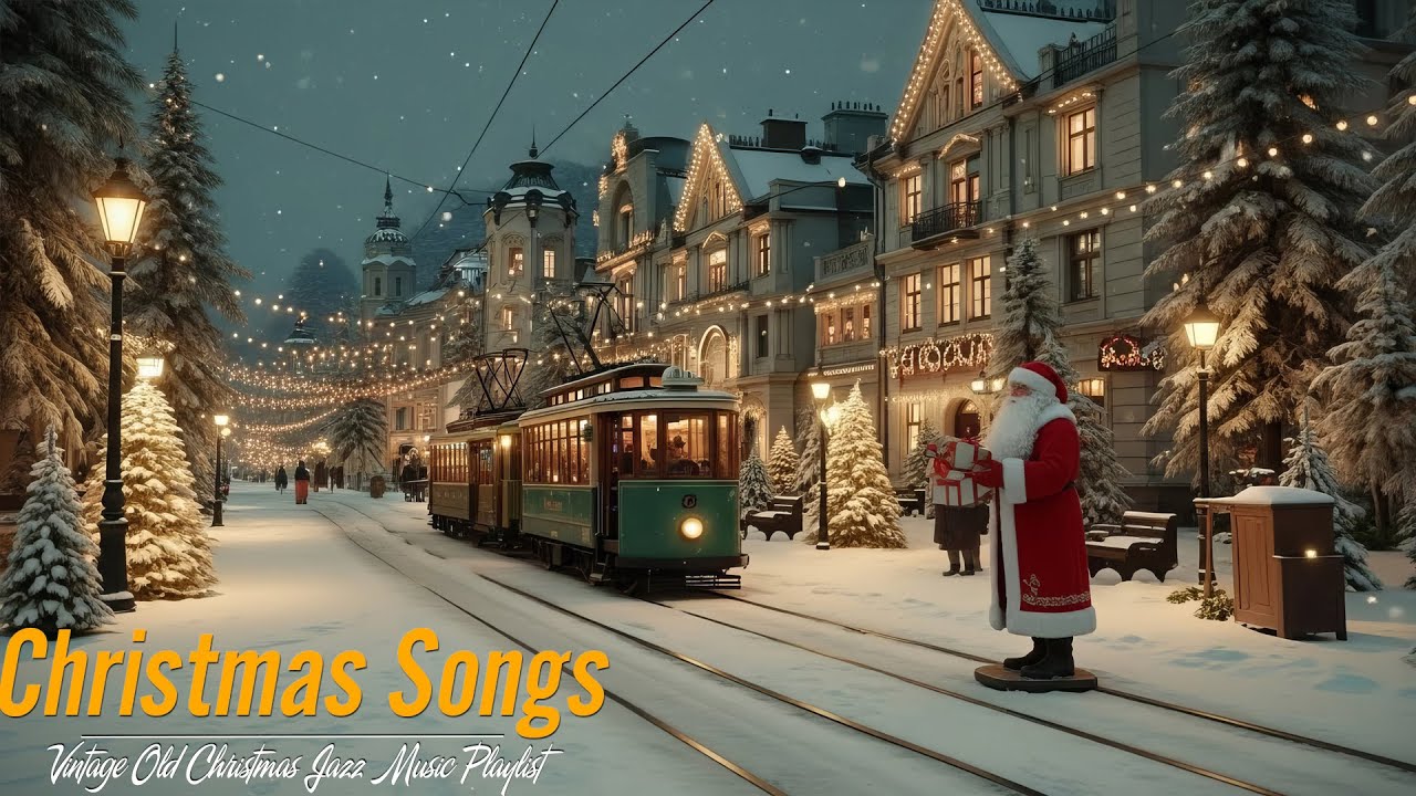 Oldies Classic Christmas Songs 1940s - 1960s 🎶 Vintage Christmas Songs Playlist 🎄Vintage Vibes