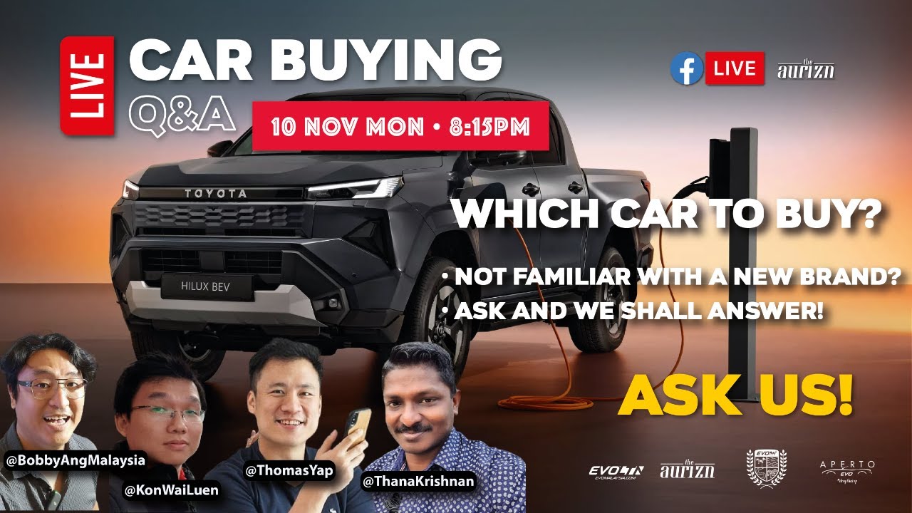 Weekly LIVE Car Buying Q&A | Evomalaysia.com (10/11/2025)