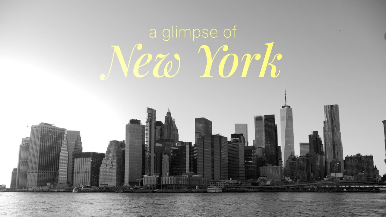 A glimpse of New York
