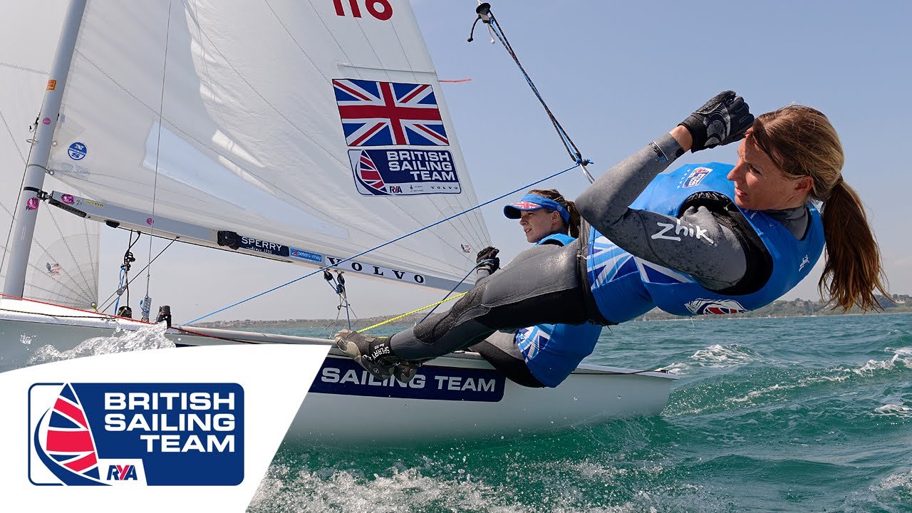Olympics 2016 - Hannah Mills & Saskia Clark - 470 Women - British Sailing Team