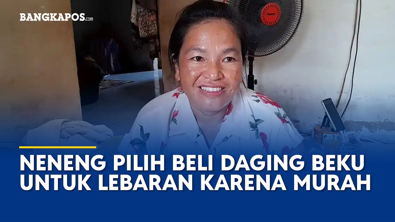 Neneng Pilih Beli Daging Beku untuk Lebaran karena Alasan Harga yang Lebih Murah