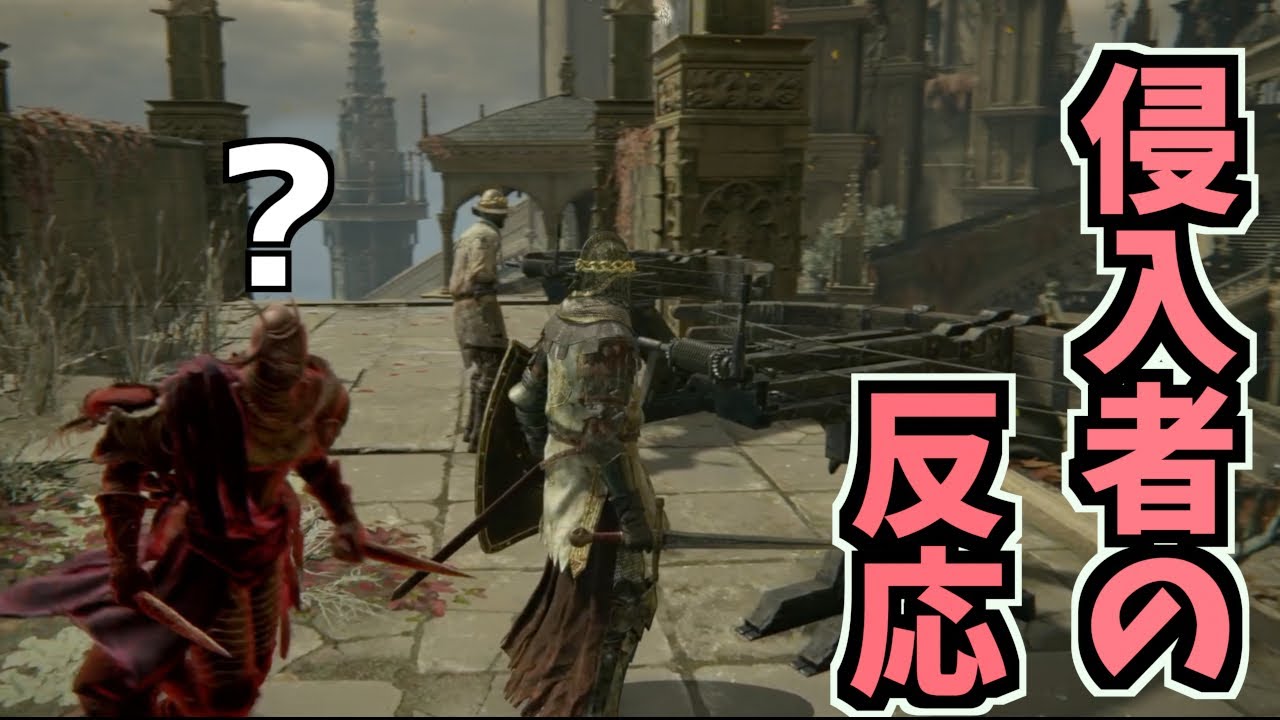 【ELDEN RING】褪せ人がモブに変装して侵入者を騙す【エルデンリング】