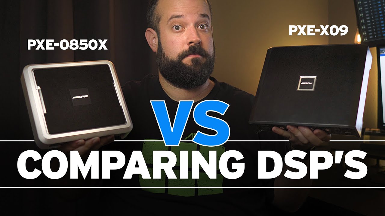 Сравнение DSP-процессоров Alpine PXE-0850X и PXE-X09