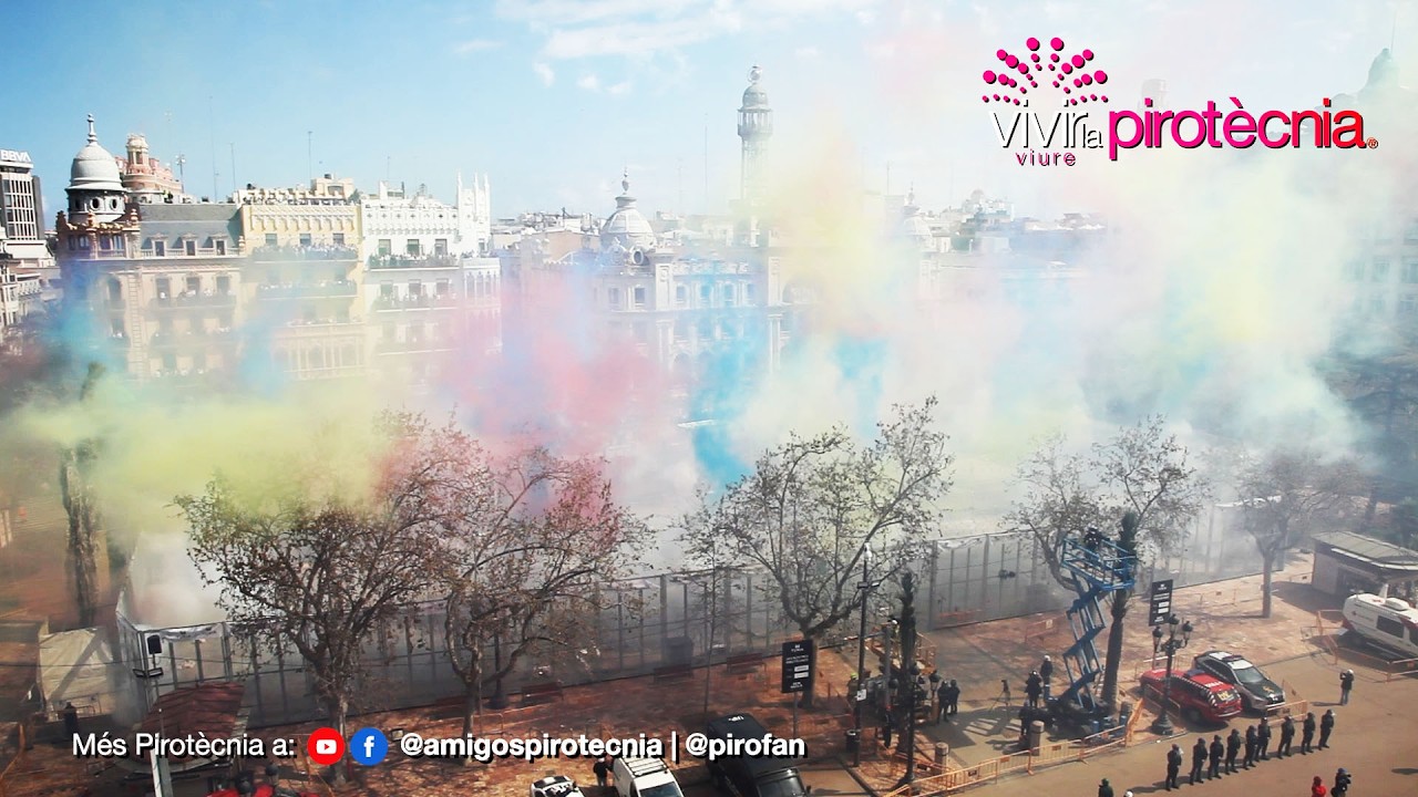 Fallas Valencia 2026, Mascletá Jueves 19 de Marzo 2026, Pirotecnia Hermanos Caballer