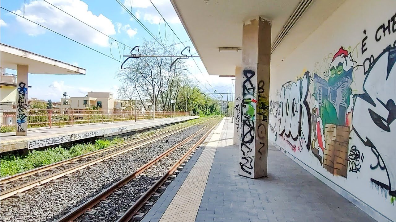 Italy/Napoli _Circumvesuviana Ride From "Saviano" To " Nola" ,Aprile 2022
