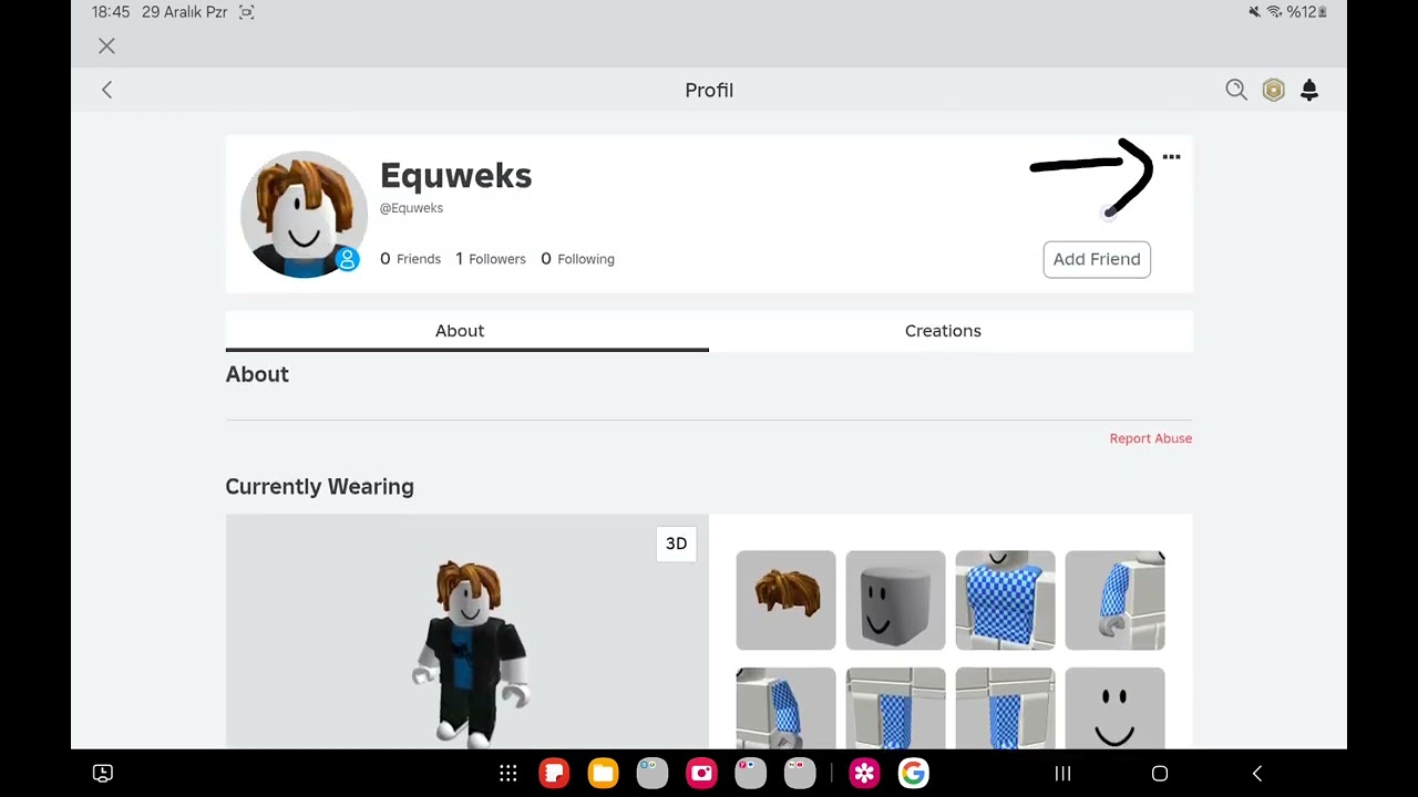 cheaps Korblox, Headless Horseman, Mini Plushie, Cheeks. User name: Equweks.