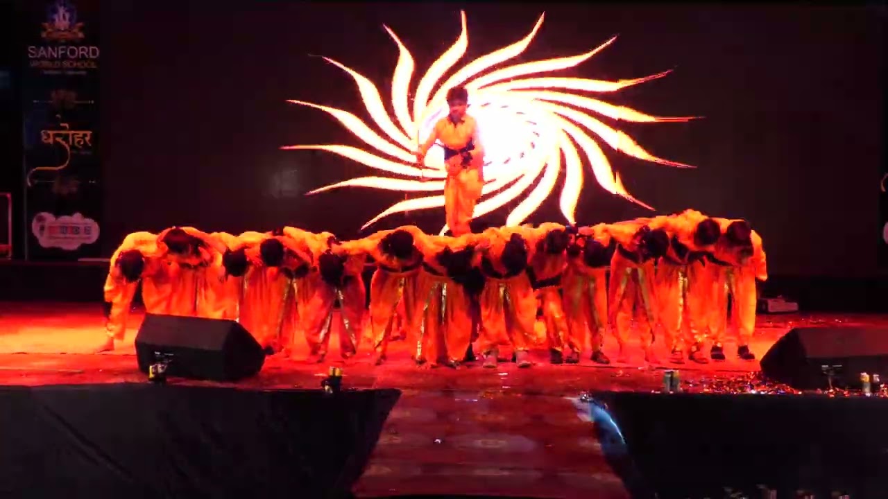 MAHA BHARAT ACT SANFORD WORLD SCHOOL 6TH ANNUAL FUNCTION DHAROHAR THE LEGACY EVENT 2024