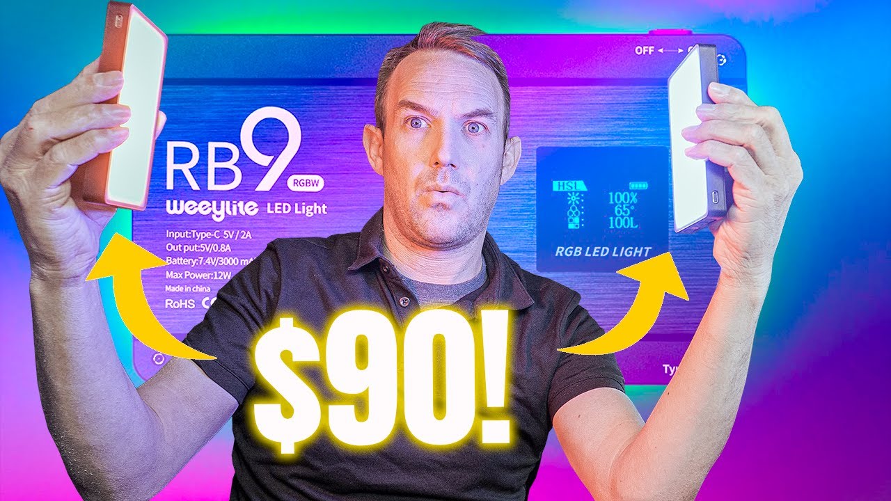 The best budget RGB pocket light under $100? - Weeylite RB9 Review