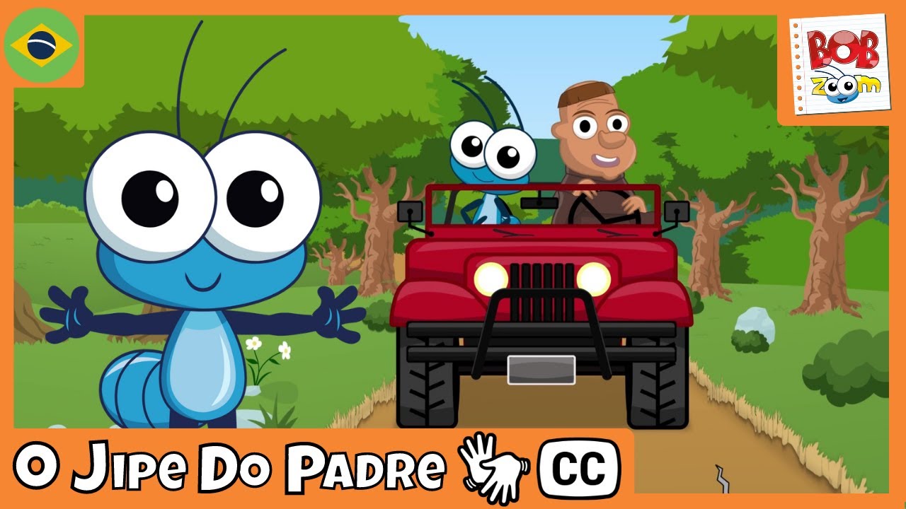 [LIBRAS] Jipe do Padre | Bob Zoom | V&iacute;deo Infantil Musical Oficial