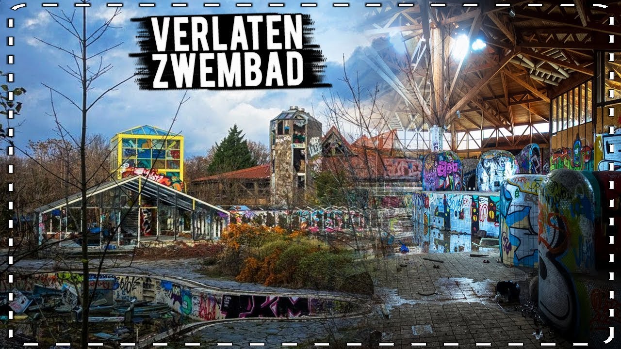 VERLATEN ZWEMBAD MET JACUZZI IN HET CENTRUM VAN BERLIJN