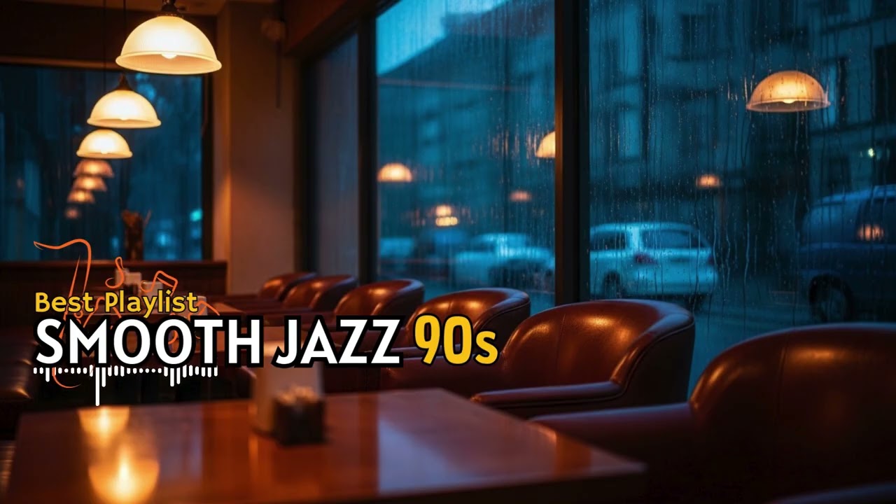 🌧️ Rainy Evening Jazz – Smooth Cafe Jazz for Cozy Nights