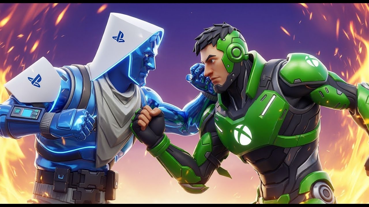Xbox vs Ps5  FORTNITE UNREAL GAMEPLAY  (20+ kills ) NEW SEASON 