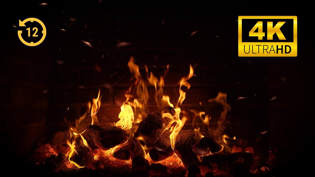 🔥 Fireplace NO ADS. No AI Cozy Fireplace 4K Ultra HD
