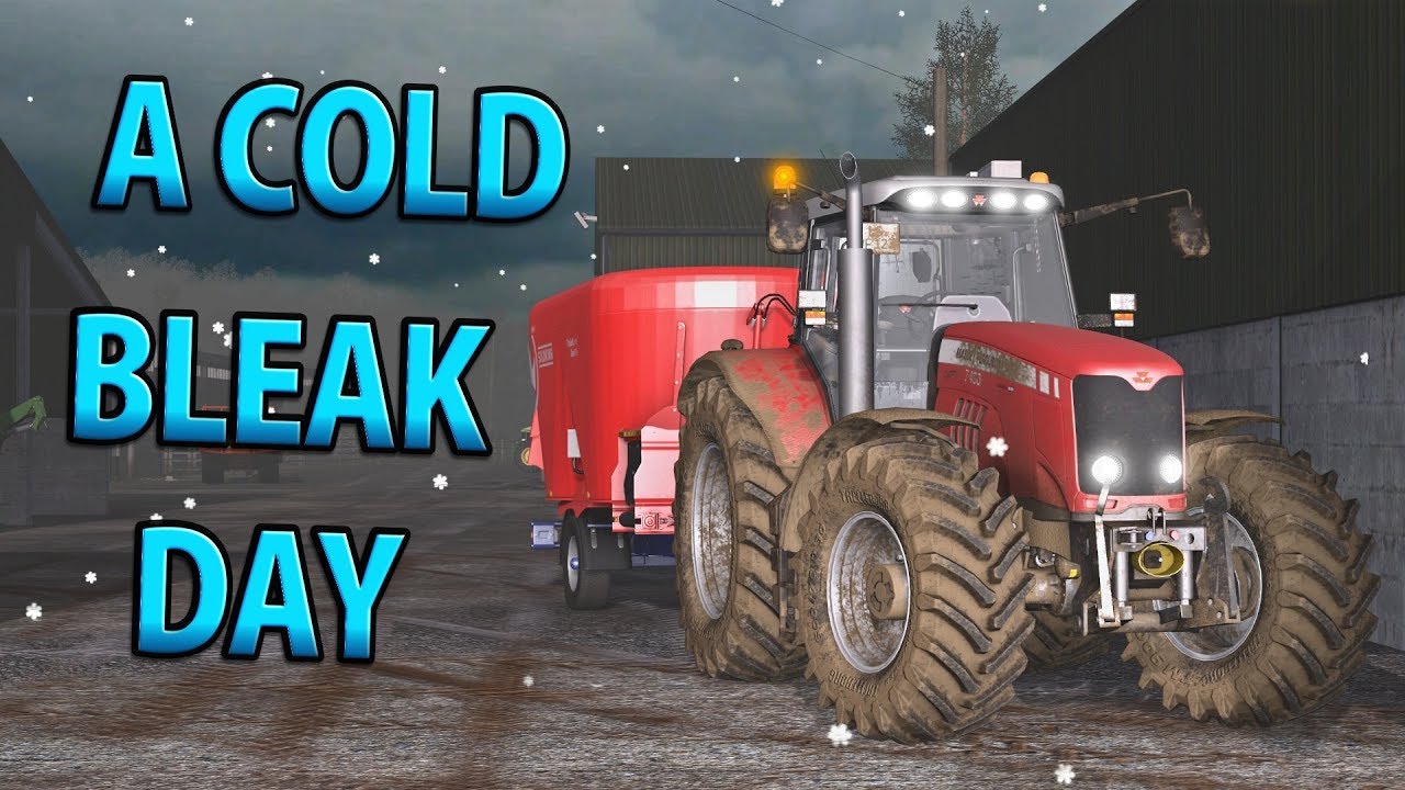 A COLD, BLEAK DAY | Farming Simulator 17 | Oakfield Farm - Episode 52