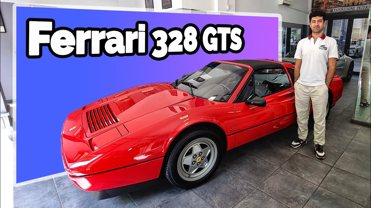 Ferrari 328 GTS, Wedge design icon from Ferrari