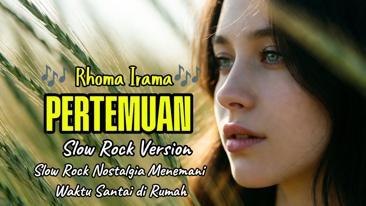 PERTEMUAN – Rhoma Irama 🎶 Slow Rock Version #cover #music