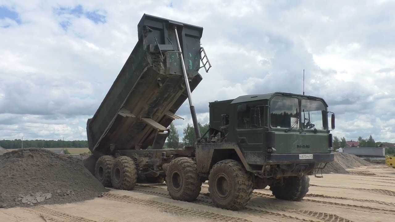 Monster custom MAN KAT 8x8 dump trucks Part 2